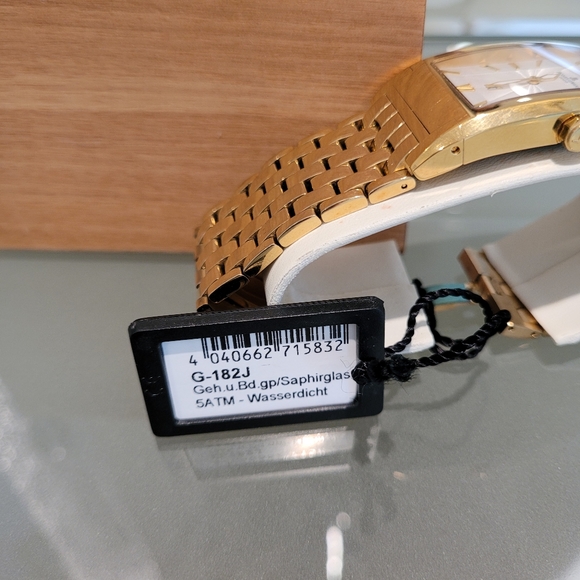 VINTAGE JACQUES LEMANS MEN'S WATCH AUTOMATIC G-182J GOLD PLATED. - Picture 5 of 9